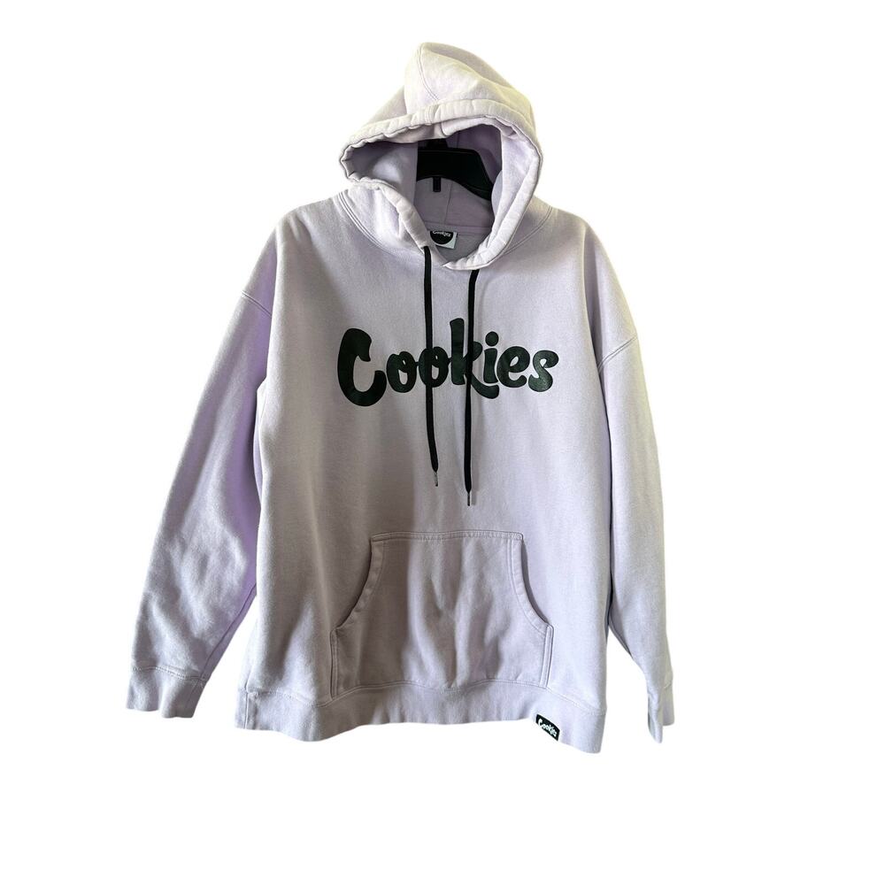 Cookies Purple Hoodie Sweatshirt XL Black Logo